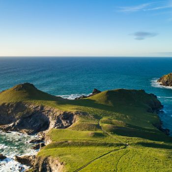 Aerial view of The Rumps