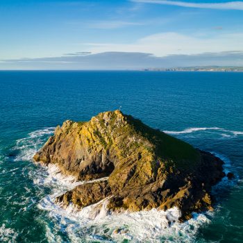 The Mouls Island off Polzeath