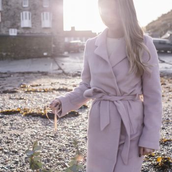 Christmas wreath, Port Isaac Beach