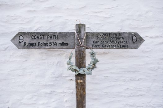 From Port Isaac you can join the South West Coast Path to Port Gaverne