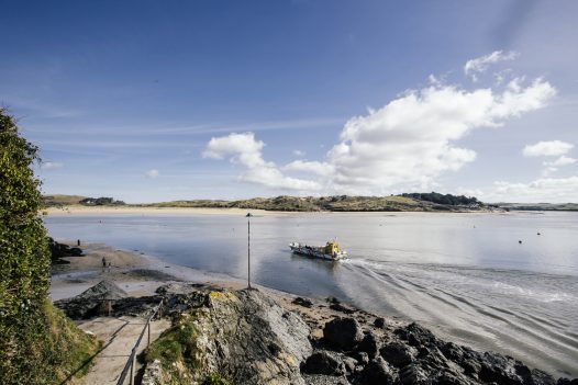 Dogs are welcome on the Rock to Padstow ferry for just £1 at the ferryman's discretion