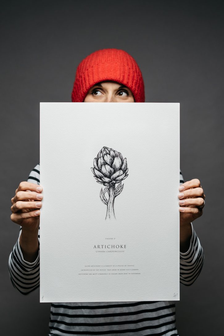 Nicole Heidaripour, North Cornwall based illustrator