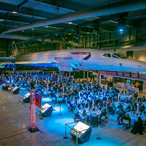 Latitude50 win Silver for Self Catering Accommodation of the Year at the South West Tourism Awards 2019 at Aerospace Bristol