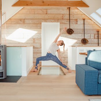 Private yoga on holiday in North Cornwall