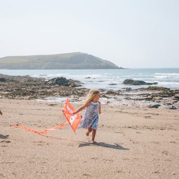 Children playing on Greenaway Beach