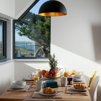 Living room at Endymion, a self-catering holiday cottage in New Polzeath, North Cornwall