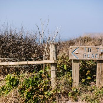 Sign to Greenaway Beach