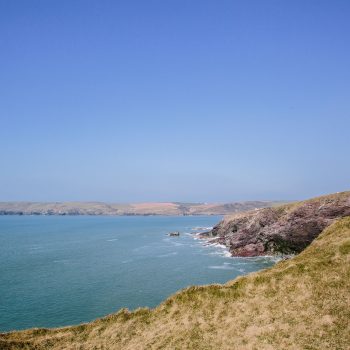 View along the South West Coast Path