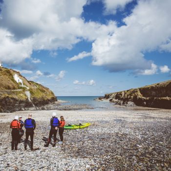 Kayakers at Port Gaverne