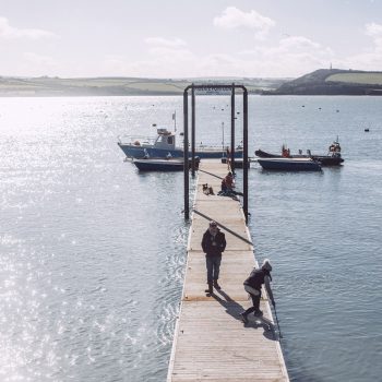 Pontoon for watersports in Rock, North Cornwall