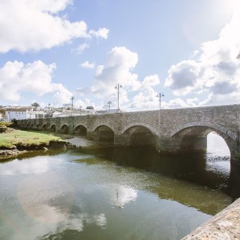 The bridge and estuary at Wadebridge