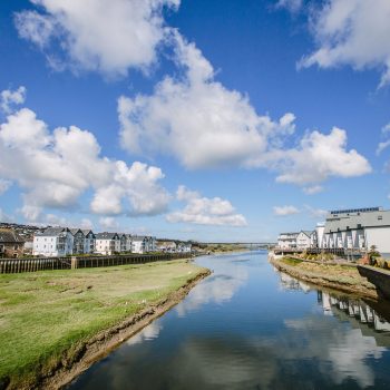 View of the estuary at Wadebridge